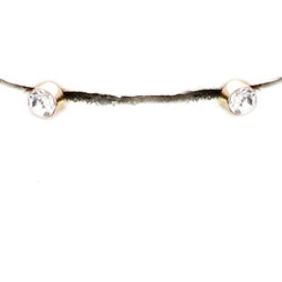 Honey Bee Green & Red Suede Round Necklace Set - Picture 3 of 7